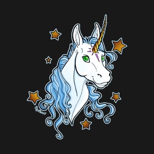 Star Unicorn Blue T-Shirt