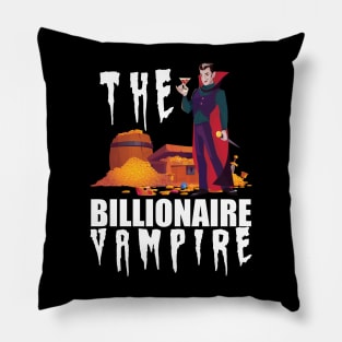 Vampire - The vampire billionaire w Pillow