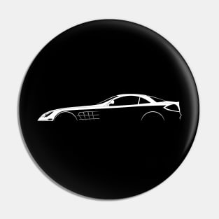 Mercedes-Benz SLR McLaren (C199) Silhouette Pin