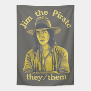 Jim The Pirate (They/Them) - Our Flag Means Death Tapestry