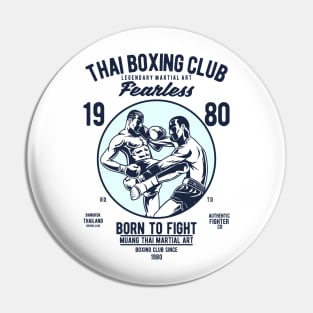 Thai Boxing Club Pin