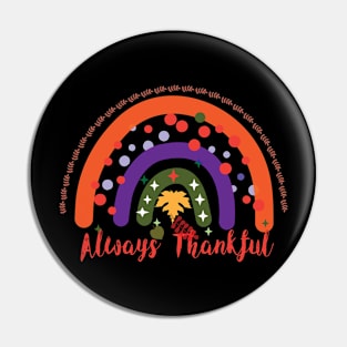 Thanksgiving Rainbow Pin