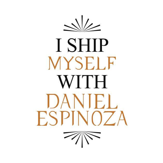 I ship myself with Daniel Espinoza by AllieConfyArt