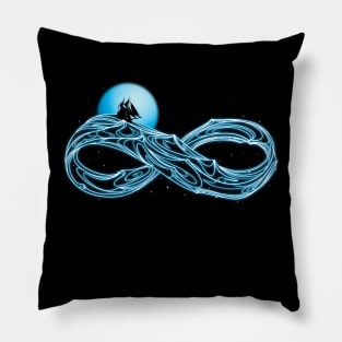 Infinite trip Pillow