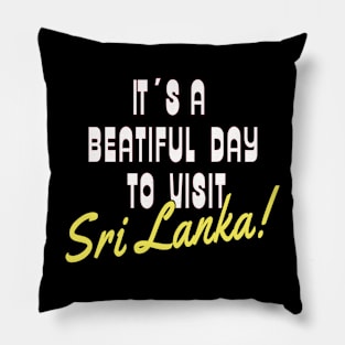 Sri Lanka Asia. Gift Ideas For The Travel Enthusiast. Pillow