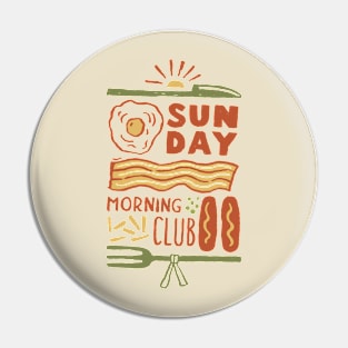 Sunday Club Pin