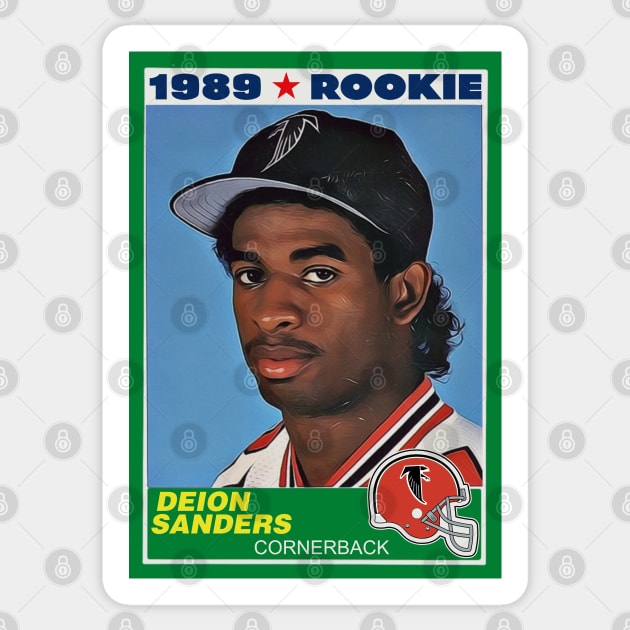 Deion Sanders - Deion Sanders Atlanta Braves - Sticker