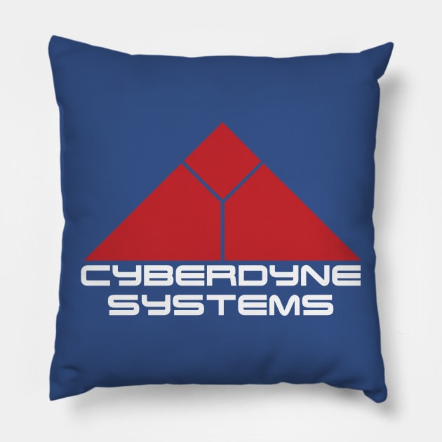 Cyberdyne Systems Corporation Pillow by MoustacheRoboto