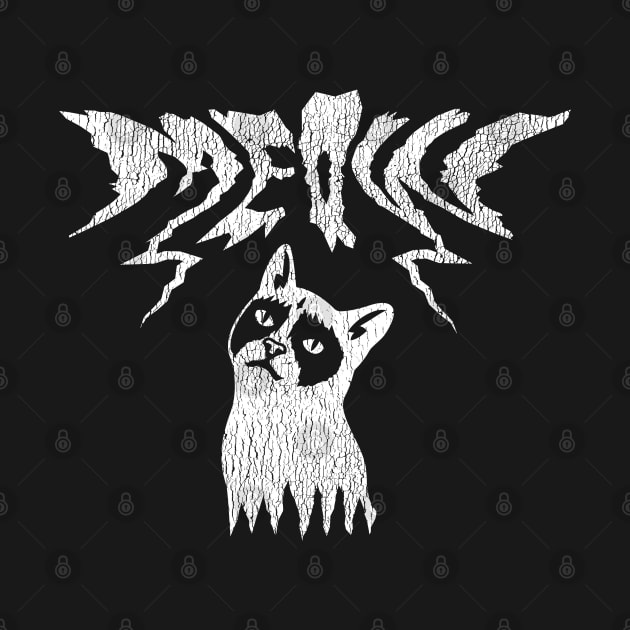 Black Metal Cat by Sergeinker