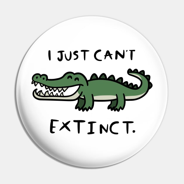 I Just Can’t Extinct Pin by FanArts