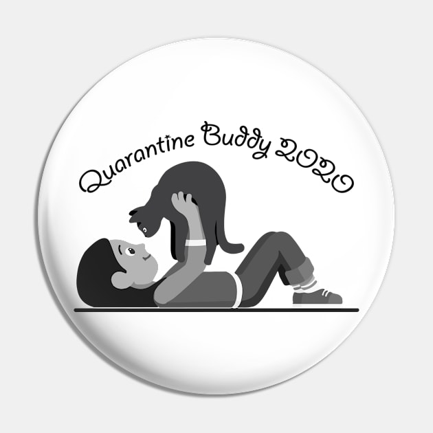 Quarantine Buddy Pin by Julorzo