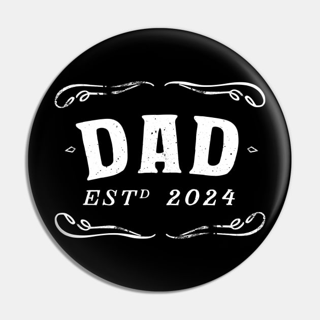 brand new dad - coming 2024 Pin by Kingrocker Clothing