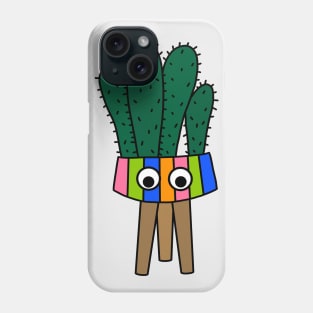 Cute Cactus Design #218: Cacti In Nice Planter Phone Case