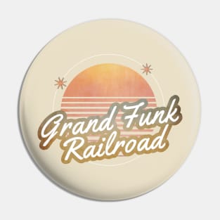 grand funk ll 80s moon Pin