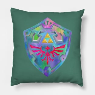 colorful shield Pillow