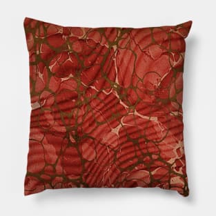 Marbled Classic Design Pillow