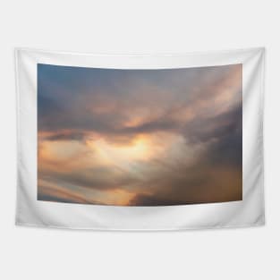 Heavenly Summer Sunset Sky Tapestry