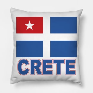 The Pride of Crete - National Flag Design Pillow