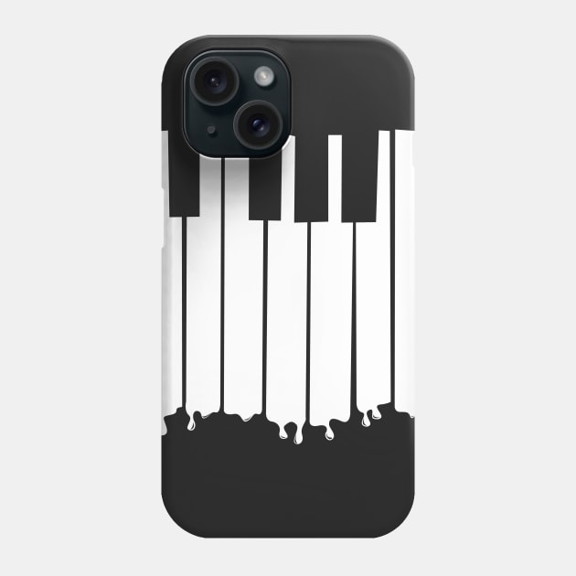 Dripping Keys Phone Case by locartindia