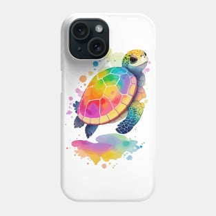 Turtle - Colorful Animals Phone Case