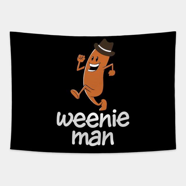 Weenie Man Tapestry by KellyCollDesigns