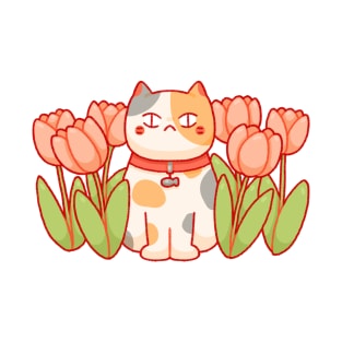 Tulip Cat T-Shirt