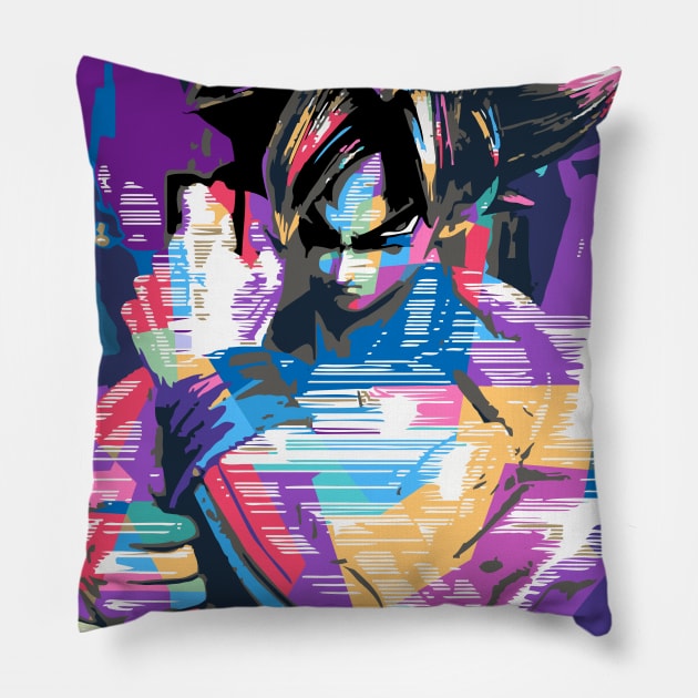 Goku Ultra Instinct Pillow by BarnawiMT