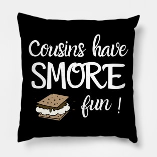 Cousins Have S'more Fun Family Vacation Reunion Shirt Hoodie Sweatshirt Pillow