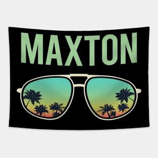 Cool Glasses - Maxton Name Tapestry