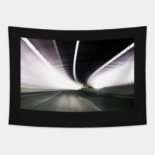 freeway timewarp Tapestry by Sampson-et-al