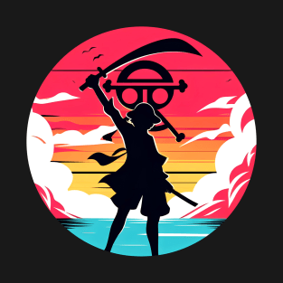 luffy Silhouette T-Shirt