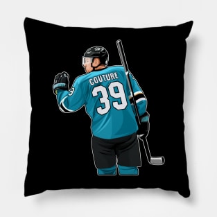 Logan Couture #39 In Action Pillow