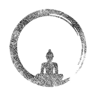 Buddha Lotus Pose Meditation Yoga Shirt T-Shirt