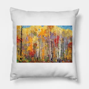 Trees Art Pillow