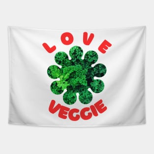 Love Veggie Tapestry