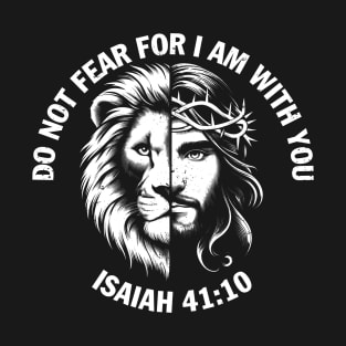 Lion of Judah Christian Jesus and Lion Courage Isaiah T-Shirt