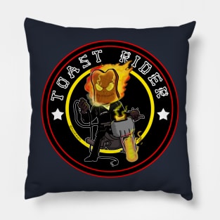 Toast Rider Pillow