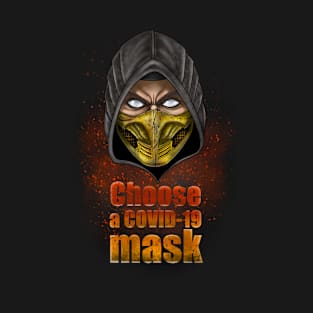 Choose a COVID-19 mask T-Shirt