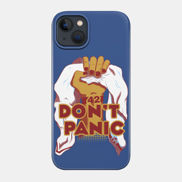 The Towel Will Save Us - Hitchhikers Guide To The Galaxy - Phone Case