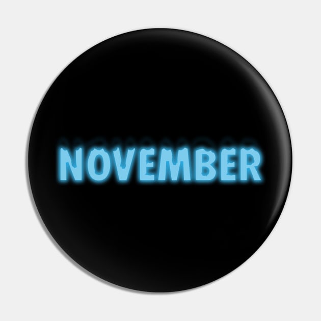 Blue November Pin by umarhahn