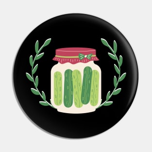 Premium Pickle In Jar Pin