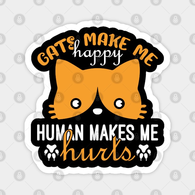 Gift for CATS Lovers Magnet by thebestpod