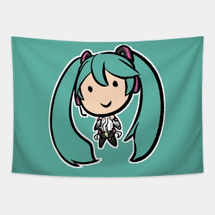 VOCALOID Miku (Append) chibi Tapestry