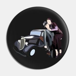 Bonnie and Clyde Pin