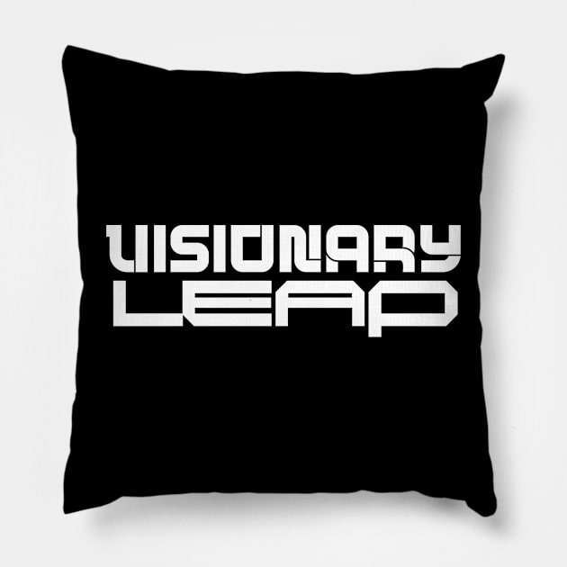 Visionary leap Pillow by Blueberry Pie 