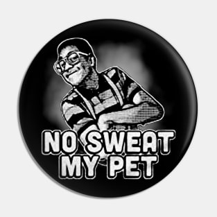 Vintage Urkel Funny TV Show Nerd Geek No Sweat My Pet Pin