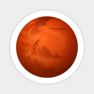 Red Planet Mars Magnet