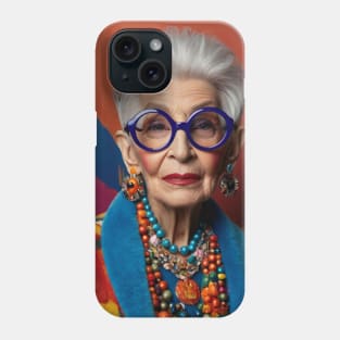 Iris Apfel Phone Case