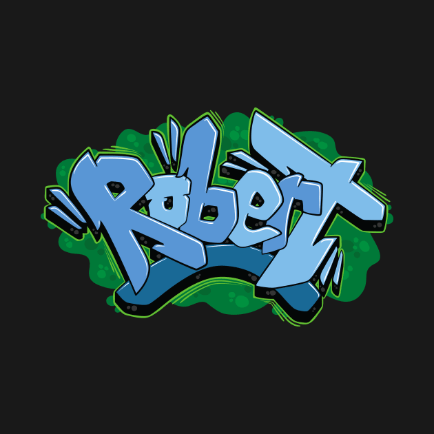 Robert Graffiti Name by Your Name Graffiti