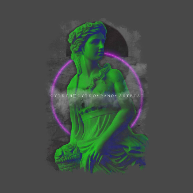 Statue Neon by Saturnbay•